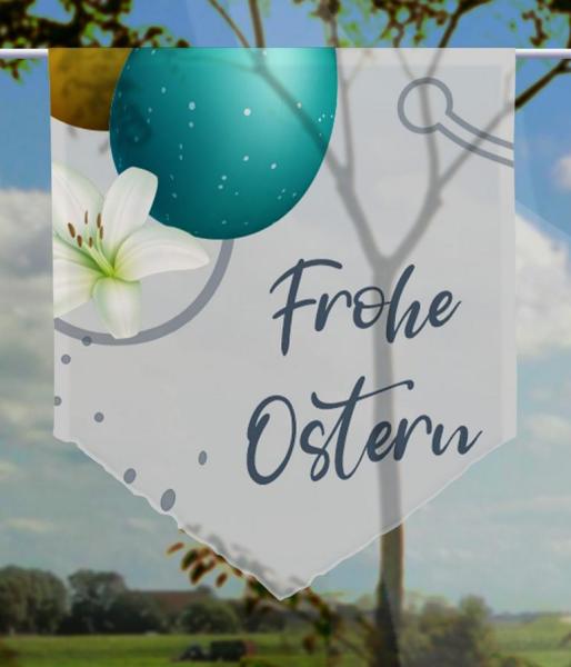 Ostern-griseo two, Scheibenhänger spitz